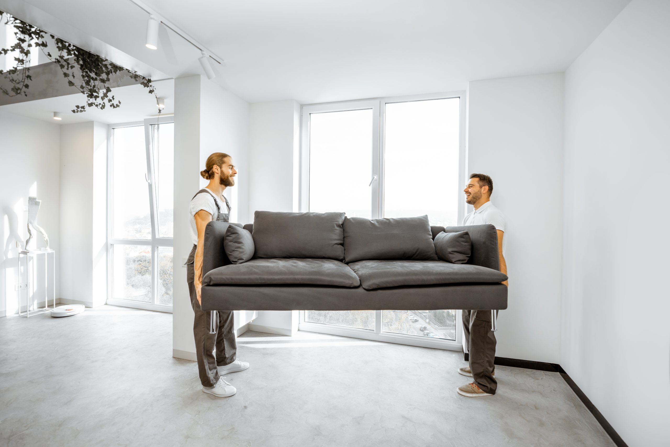 Möbel innerhalb Wohnung transportieren