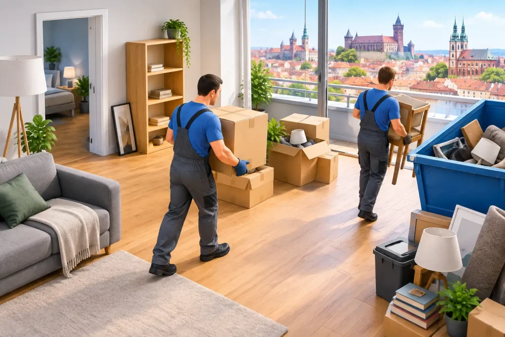 Entrümpelung einer Wohnung in Nürnberg