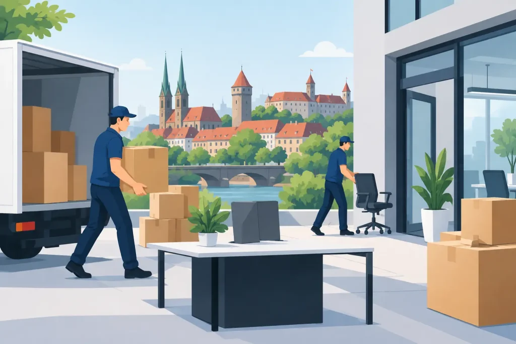 Gewerbeumzug Nürnberg zuverlässig planen