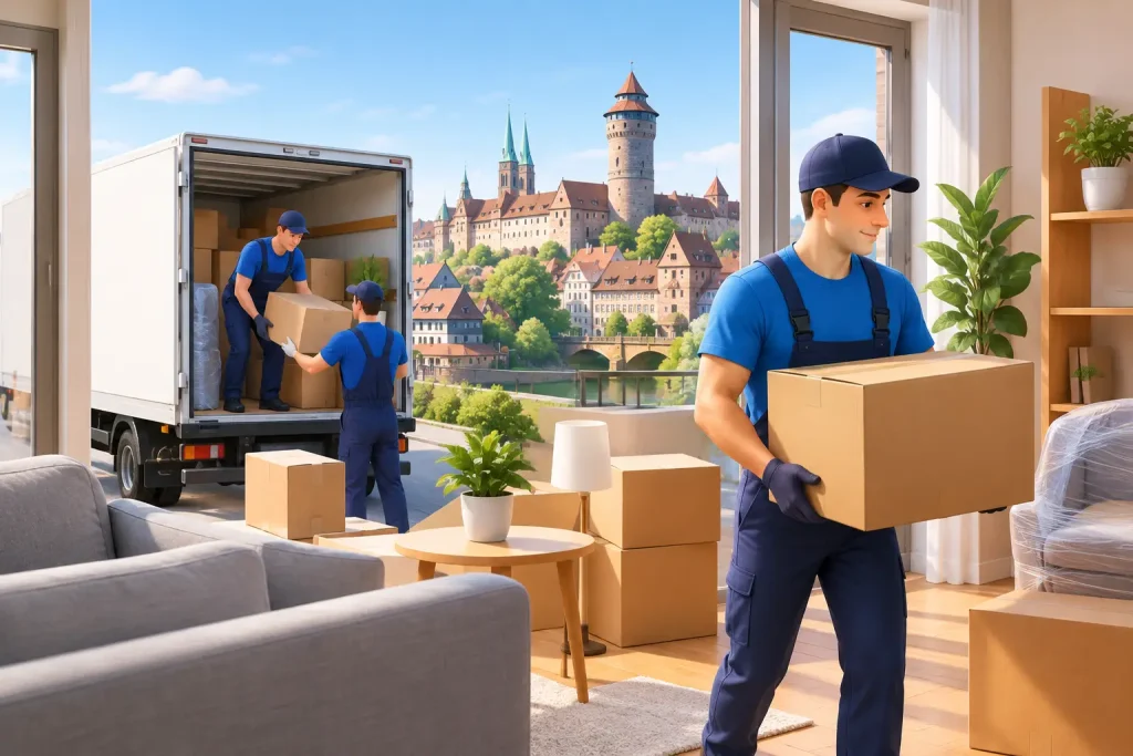 Ihr Privatumzug mit Packservice in Nürnberg