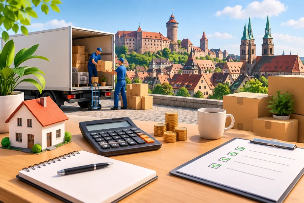 Kosten für einen Umzug in Nürnberg planen