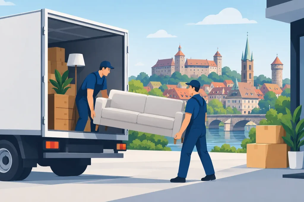 Möbeltransport Nürnberg sicher und planbar