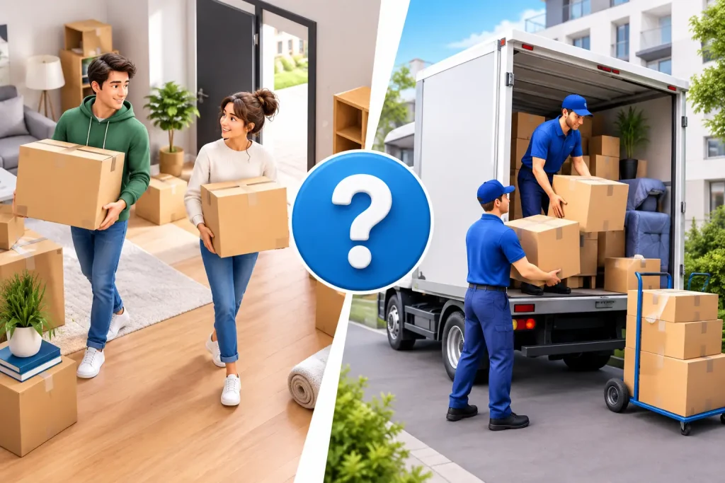 Privater Umzug oder Umzugsfirma - was passt?