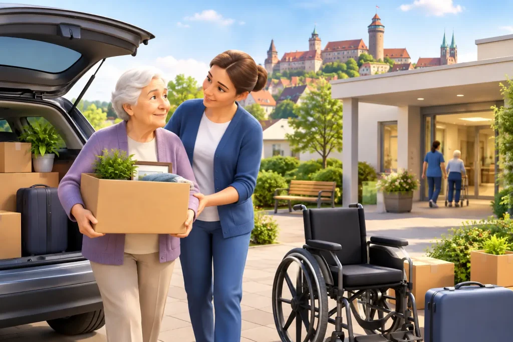 Umzug ins Pflegeheim in Nürnberg gut planen