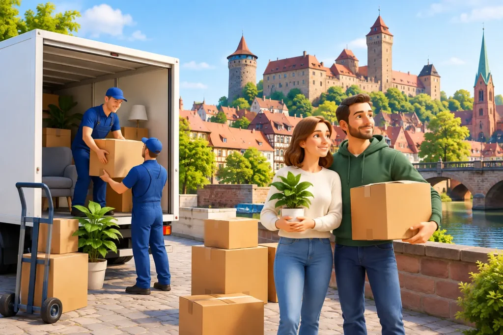Umzug Nürnberg: entspannt und gut organisiert